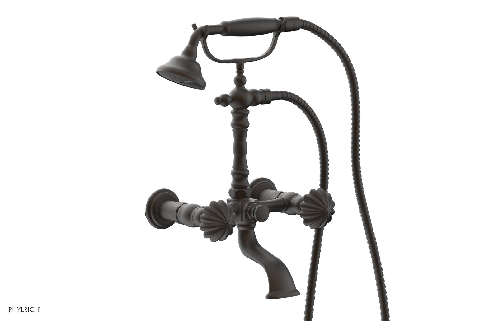 Phylrich GEORGIAN & BARCELONA Exposed Tub & Hand Shower - Round Handle