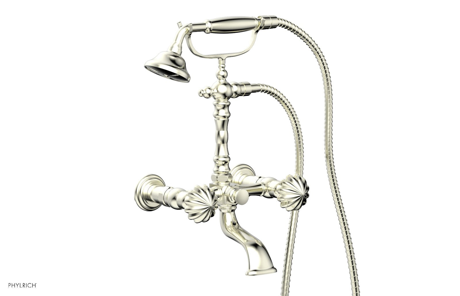 Phylrich GEORGIAN & BARCELONA Exposed Tub & Hand Shower - Round Handle