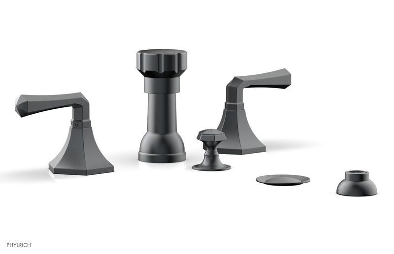 Phylrich LE VERRE & LA CROSSE Four Hole Bidet Set