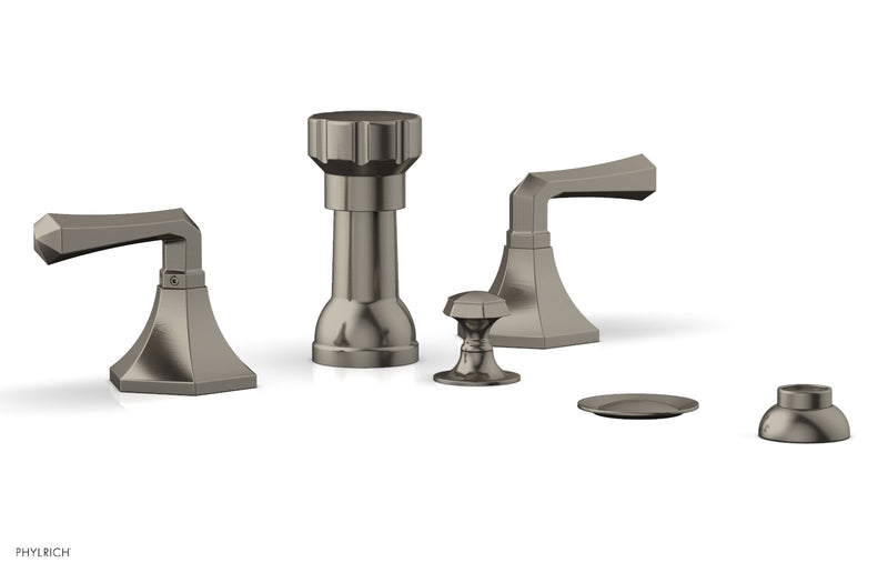 Phylrich LE VERRE & LA CROSSE Four Hole Bidet Set