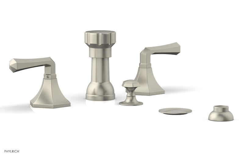 Phylrich LE VERRE & LA CROSSE Four Hole Bidet Set