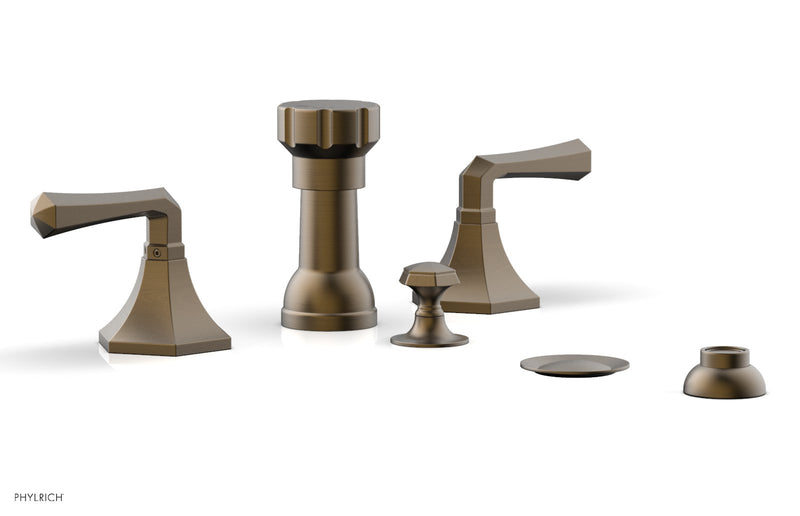 Phylrich LE VERRE & LA CROSSE Four Hole Bidet Set