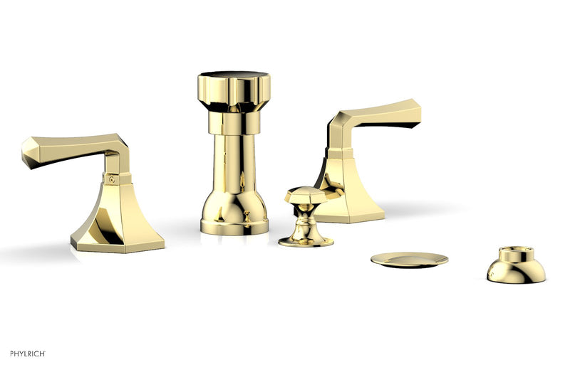 Phylrich LE VERRE & LA CROSSE Four Hole Bidet Set