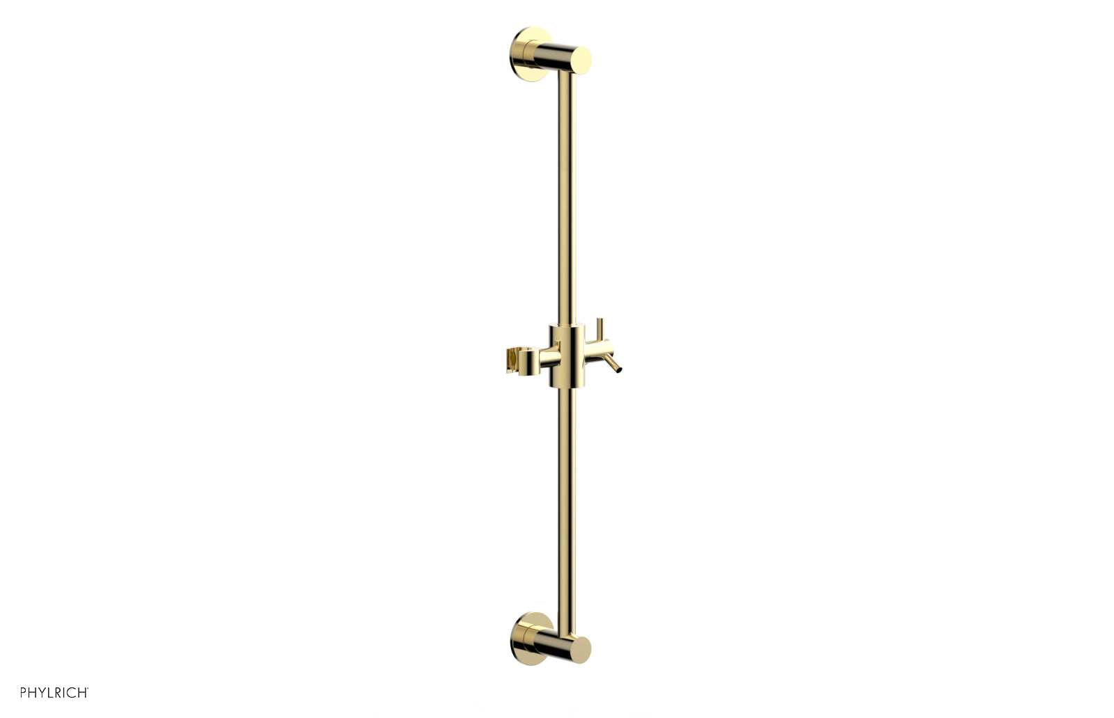 Phylrich TRANSITION 24" Adjustable Slide Bar with Hand Shower Hook