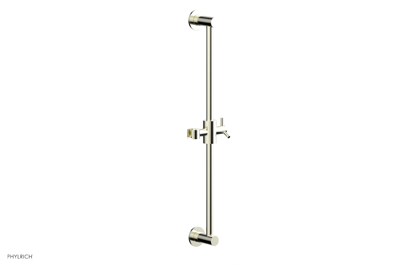 Phylrich TRANSITION 24" Adjustable Slide Bar with Hand Shower Hook