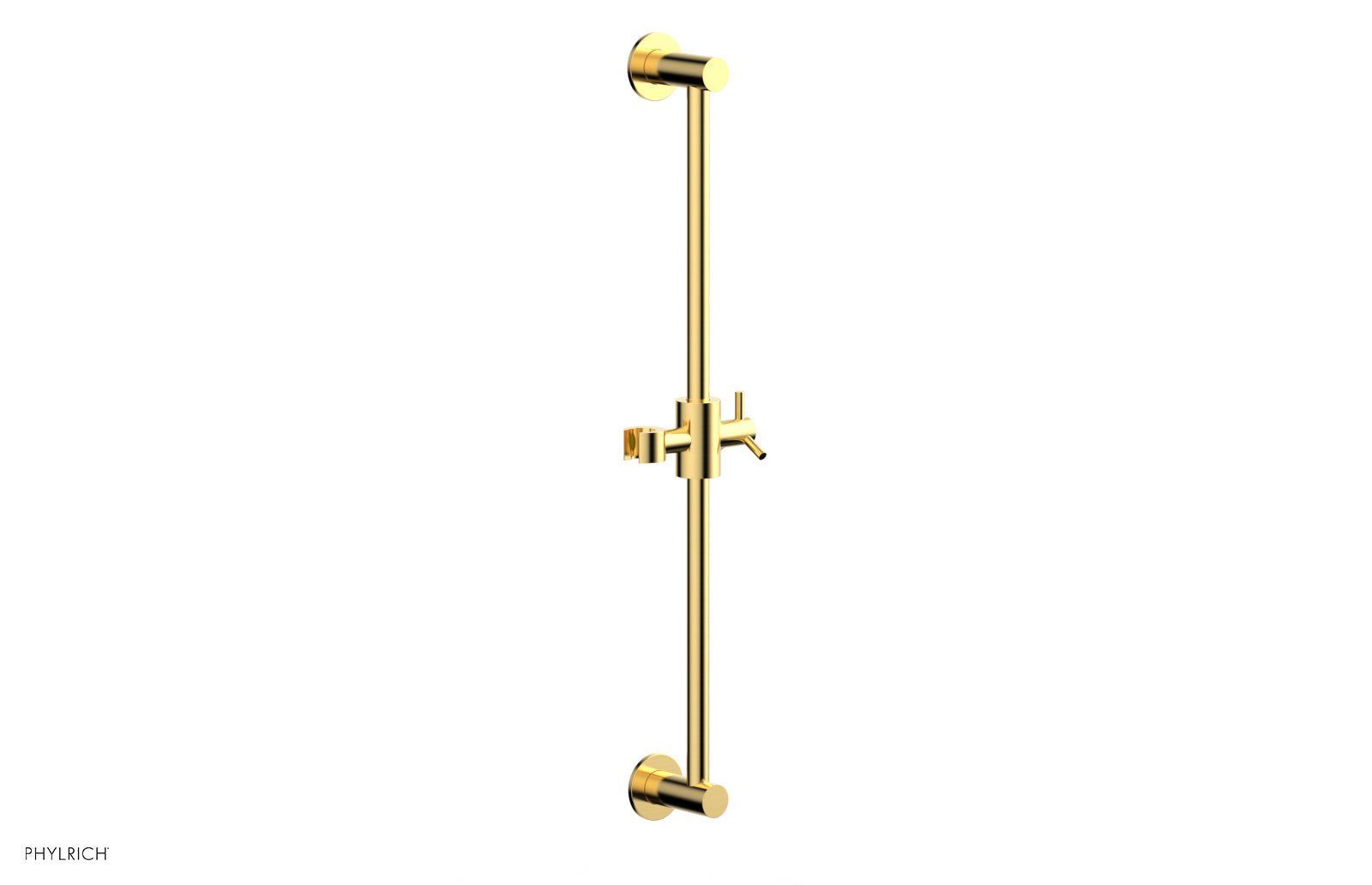 Phylrich TRANSITION 24" Adjustable Slide Bar with Hand Shower Hook