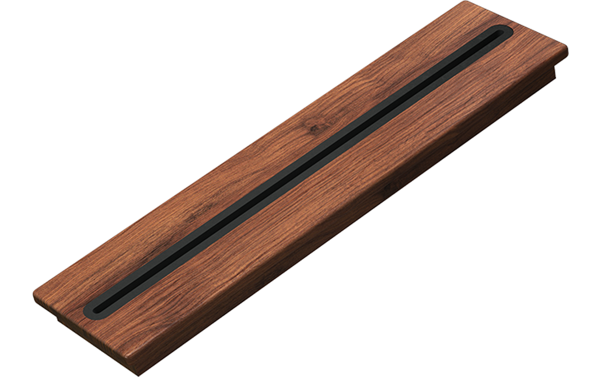 The Galley Countertop Recessed Magnetic Knife Block