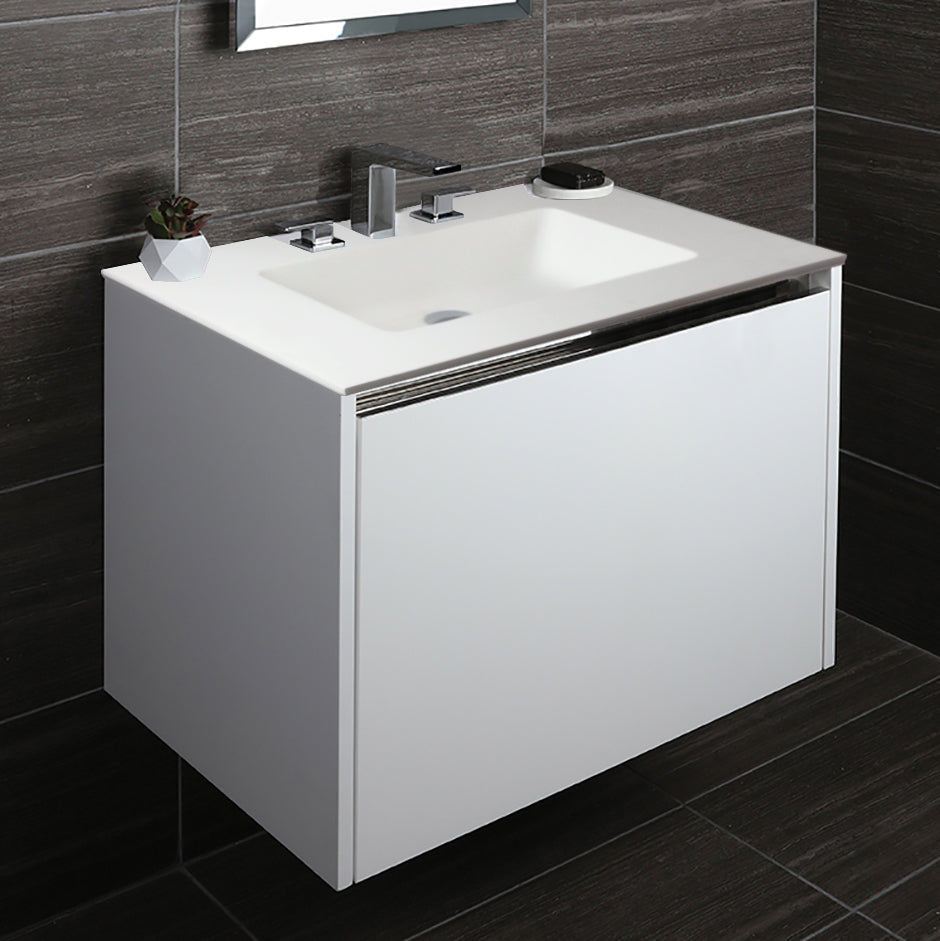 gloss white sink