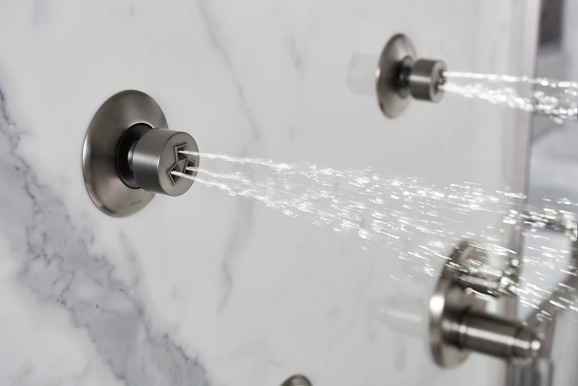 luxe steel diverter trim