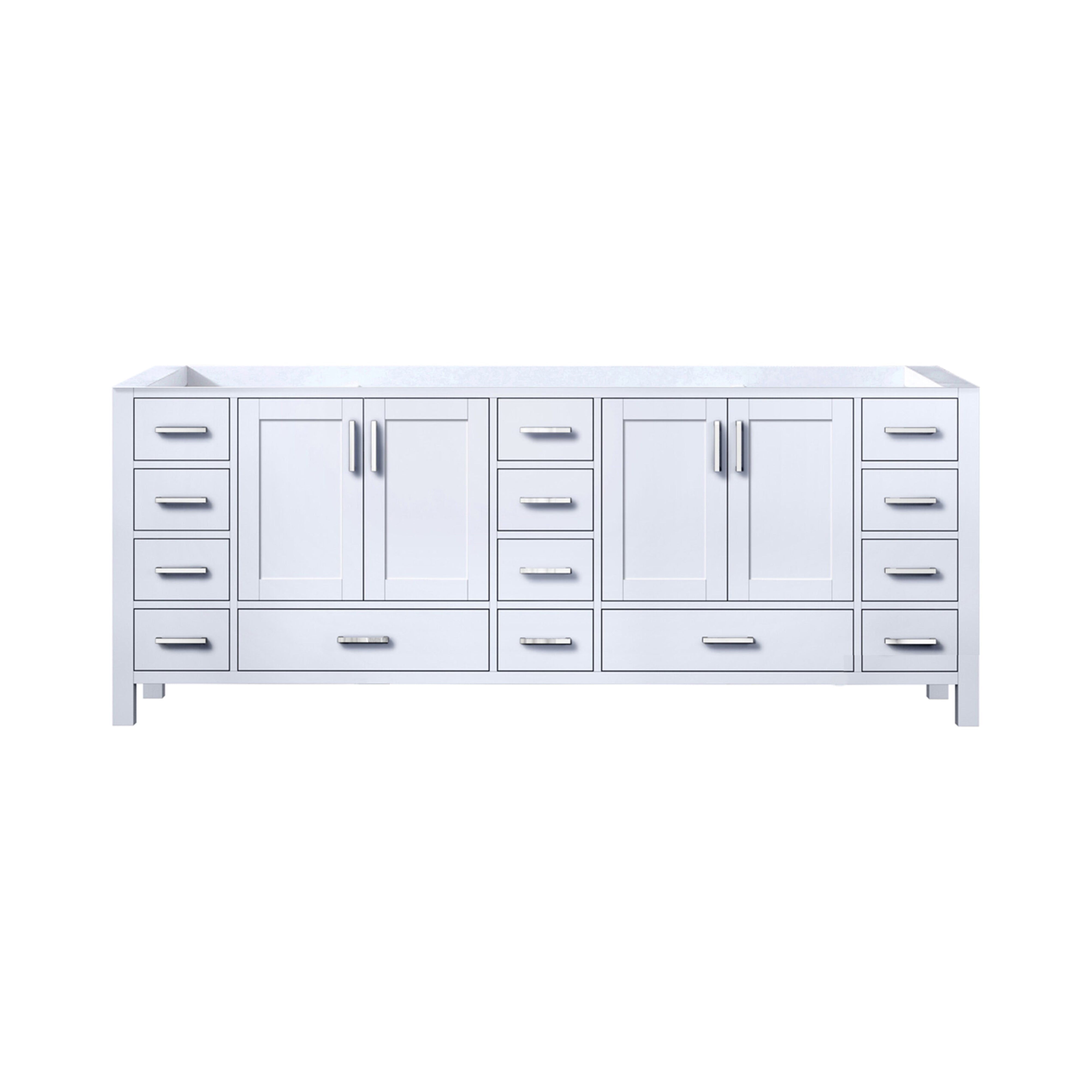 Lexora Jacques 84 in. W x 22 in. D Double Bath Vanity