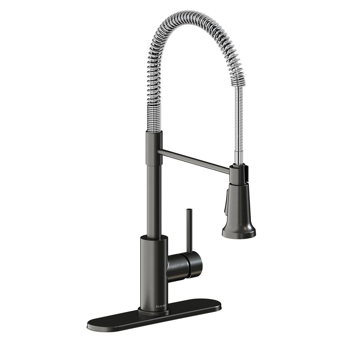 chrome kitchen faucet