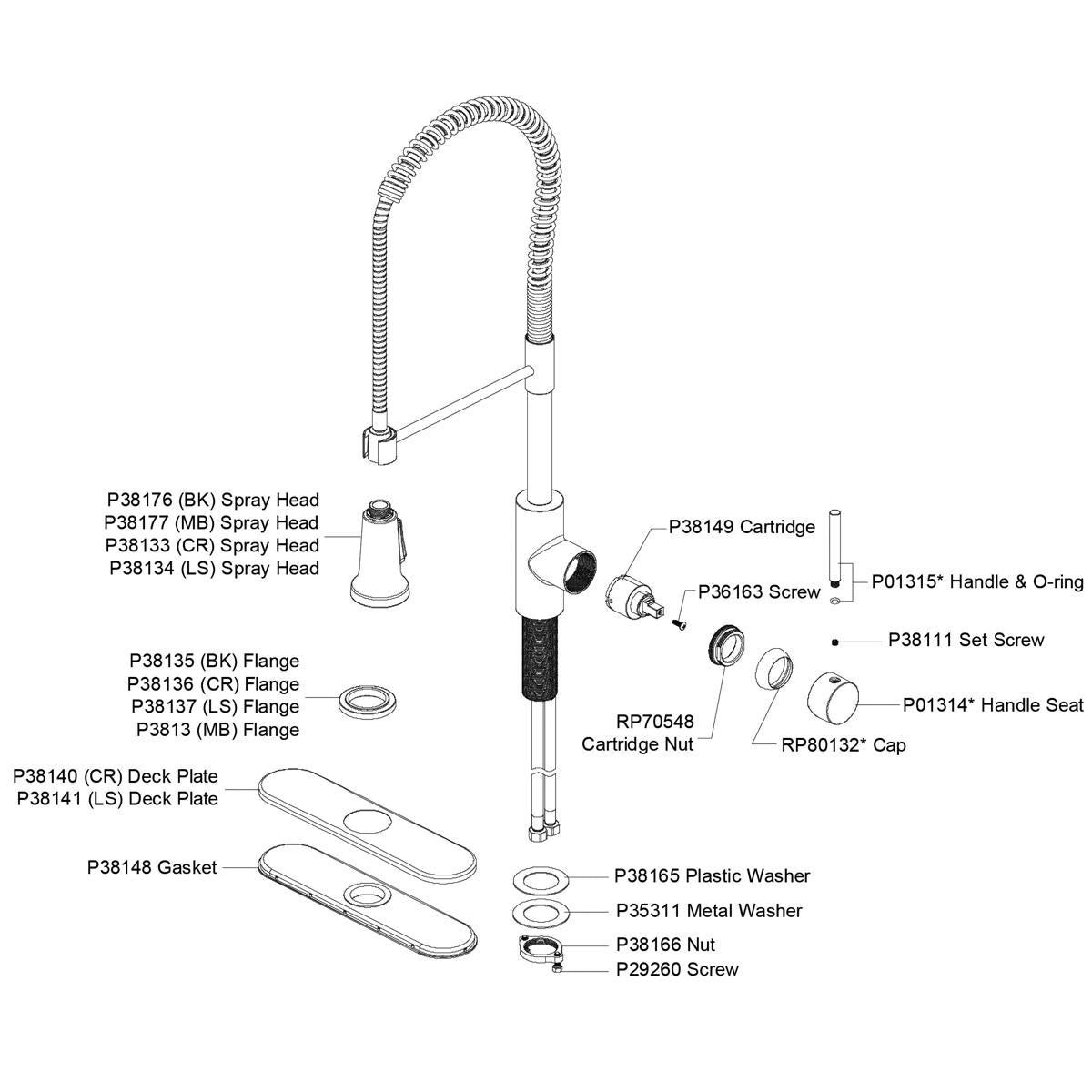 chrome kitchen faucet