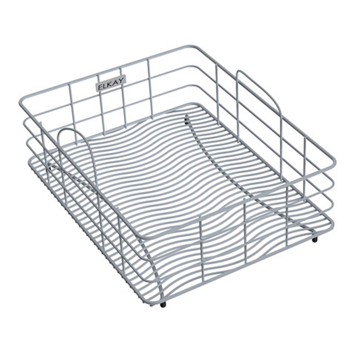 polished stainless steel rinsing basket