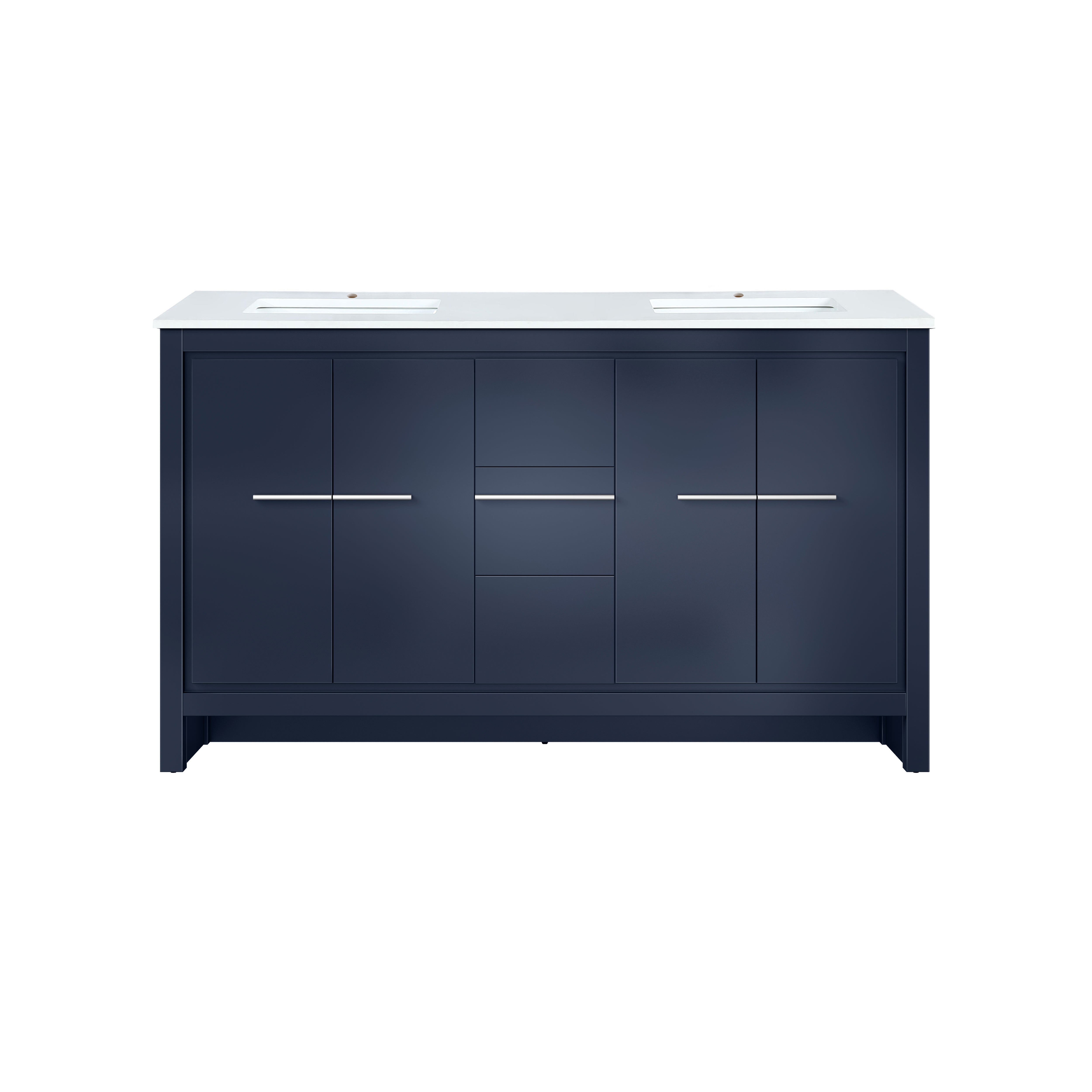Lexora Lafarre 60 in W x 20 in D Double Bath Vanity