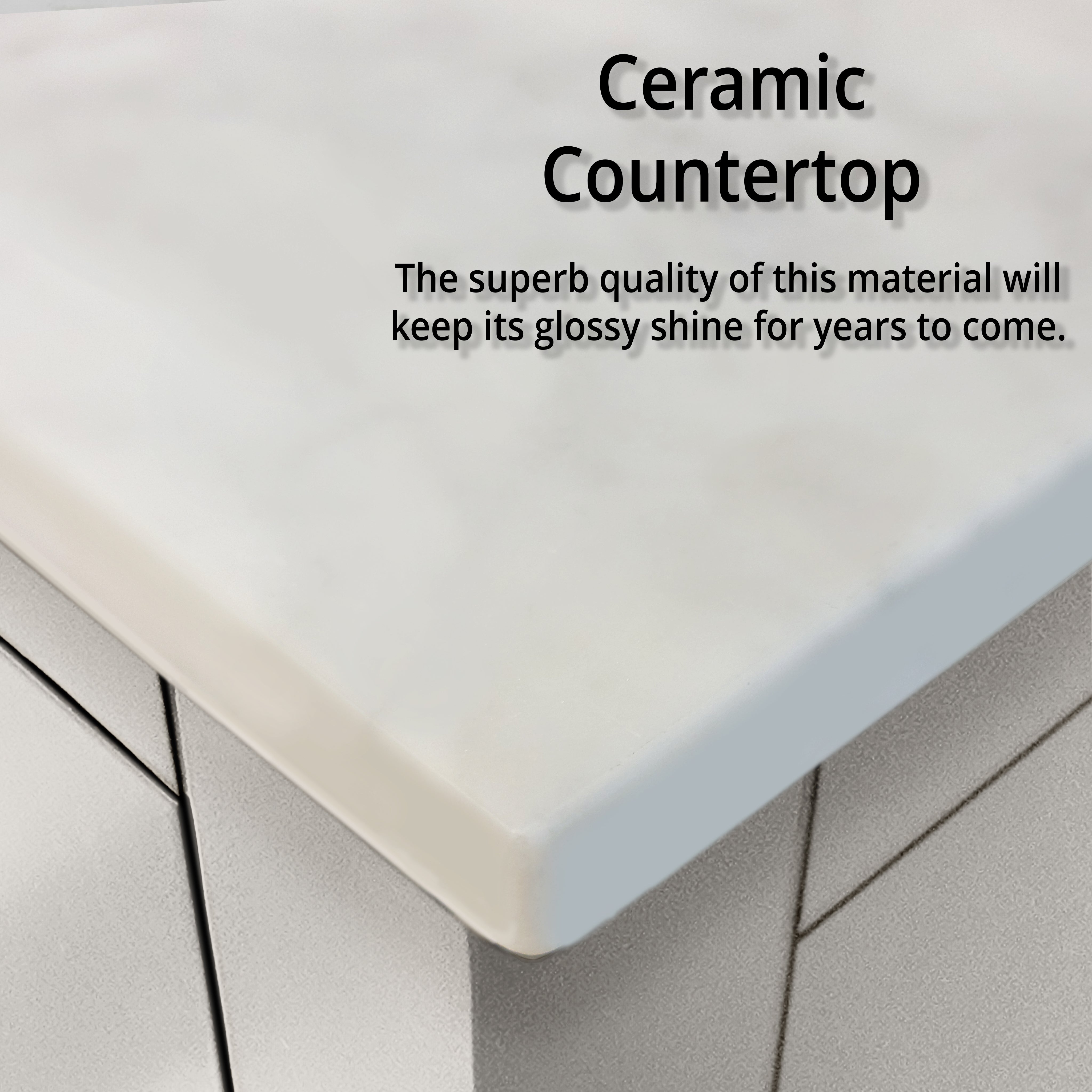 white vanity