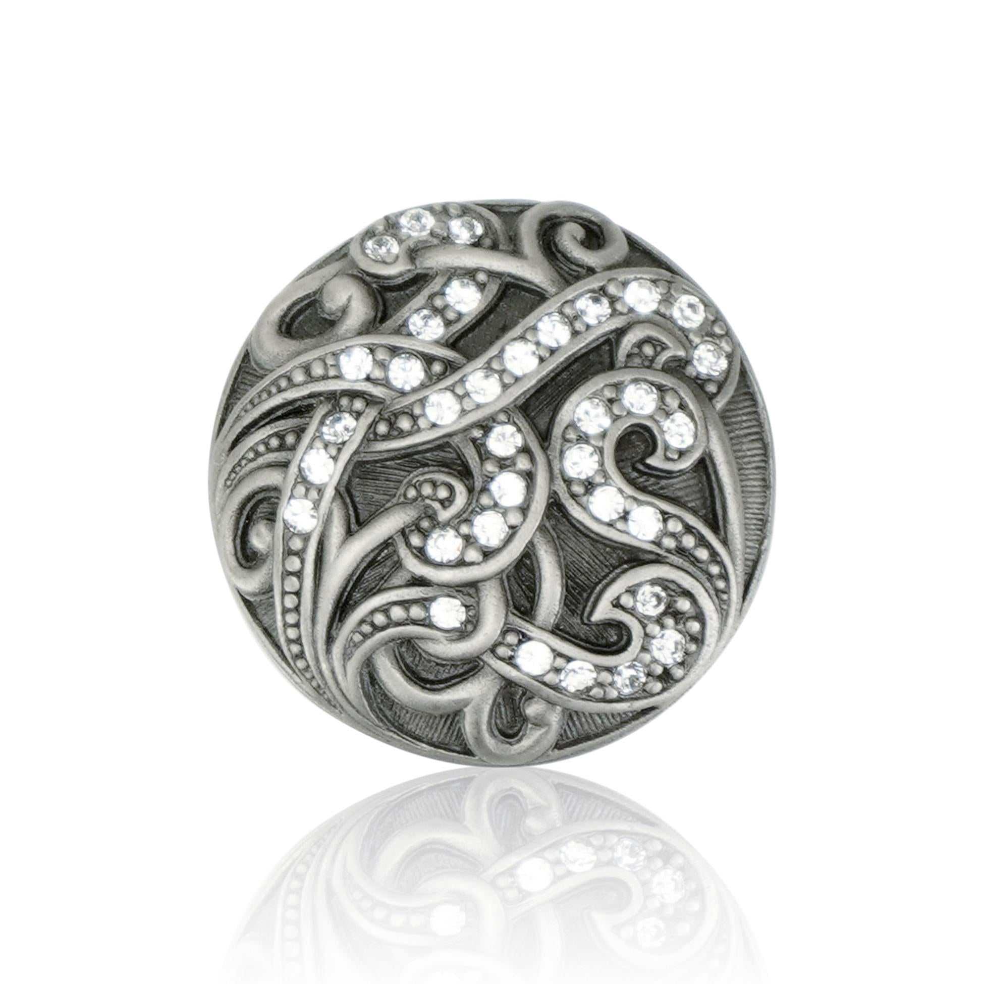 antique nickel knob