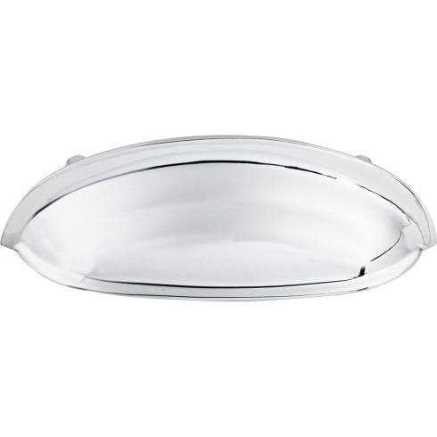 polished chrome cup pull