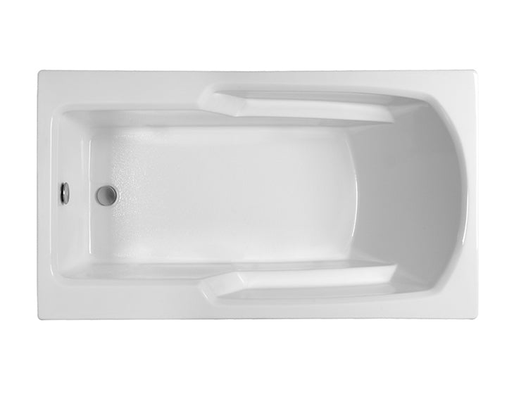 white bathtub