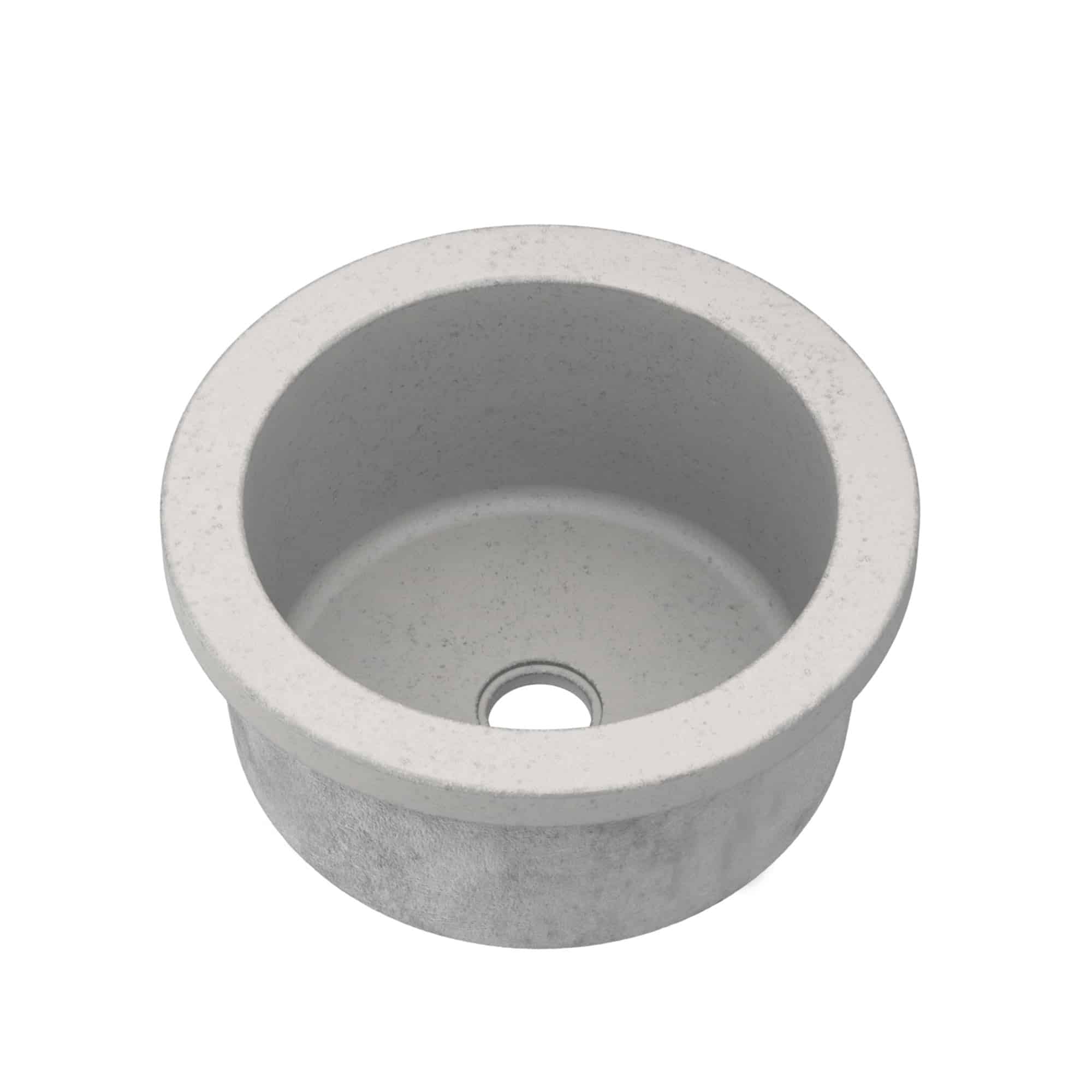 ash concrete sink