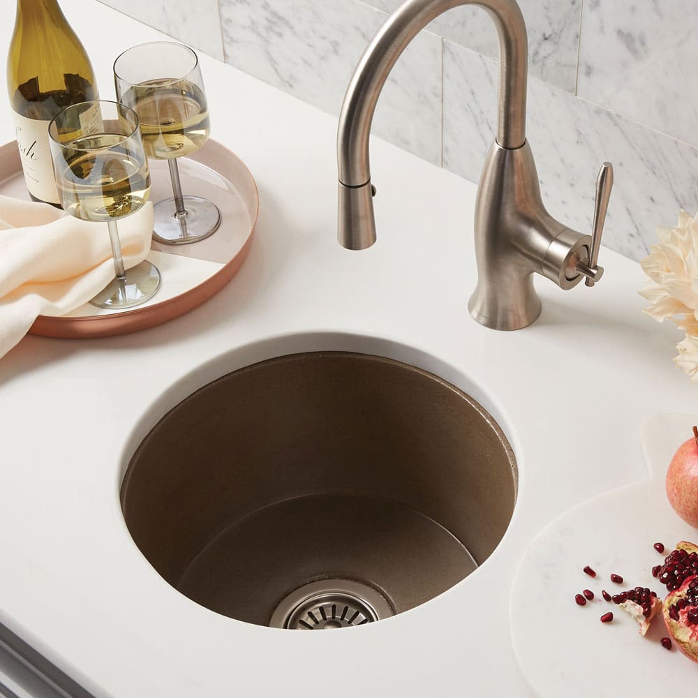 earth concrete sink