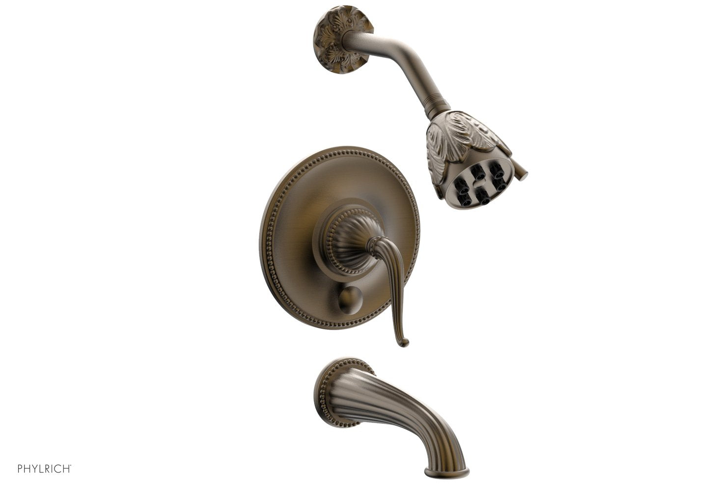 Phylrich GEORGIAN & BARCELONA Pressure Balance Tub and Shower Set