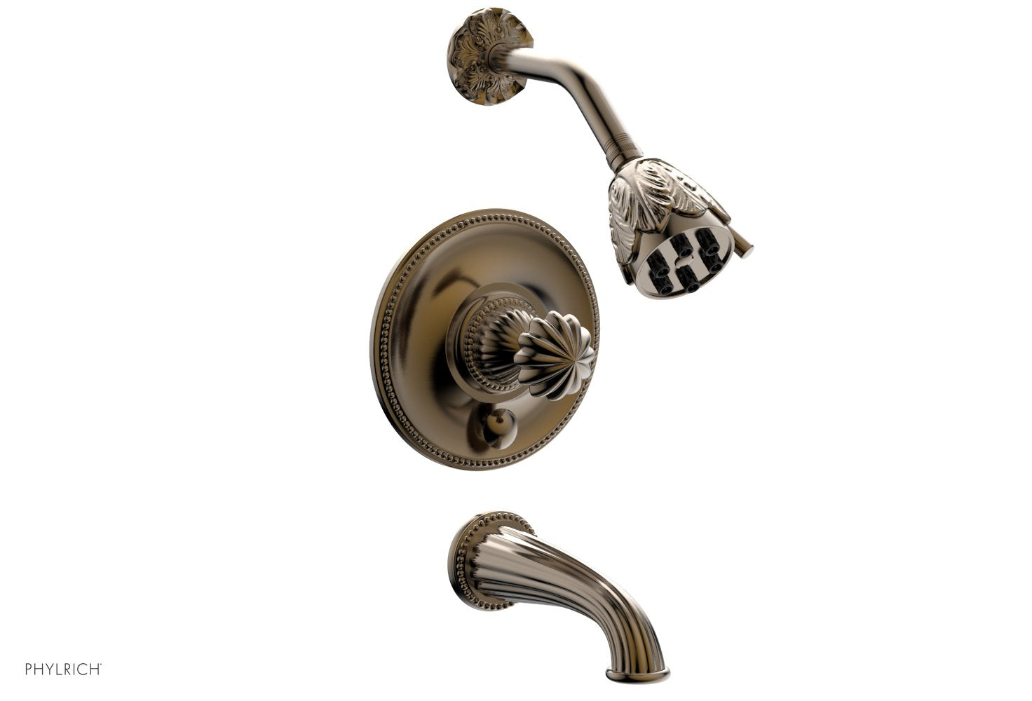 Phylrich GEORGIAN & BARCELONA Pressure Balance Tub and Shower Set