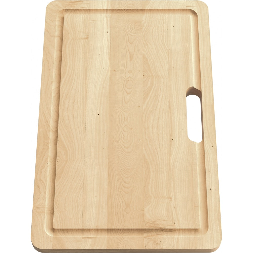 brown cutting board