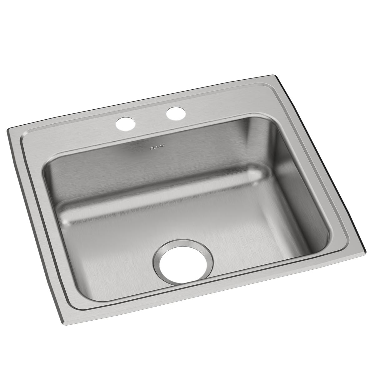 Elkay Celebrity 22" x 19-1/2" x 7-1/8" Single Bowl Drop-in Sink