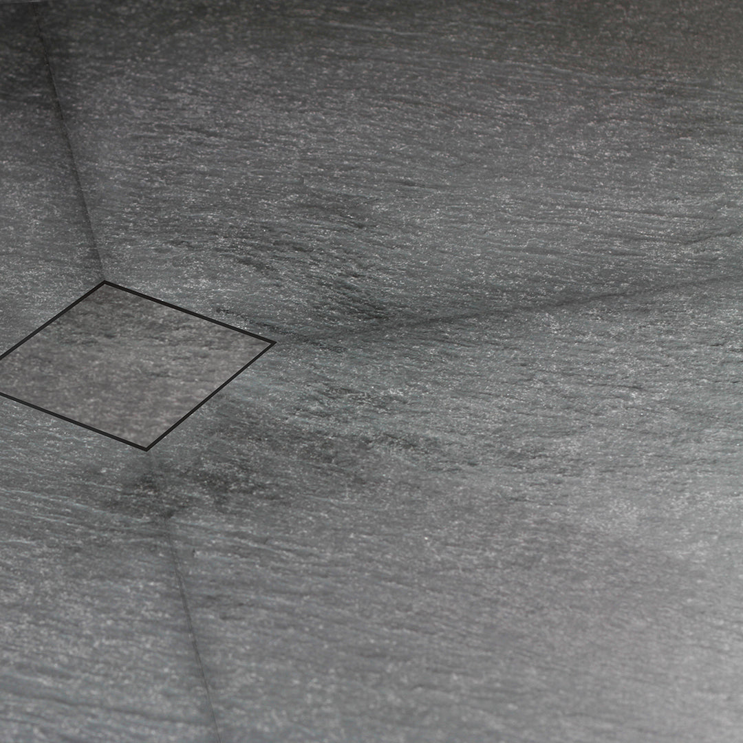 satin square drain