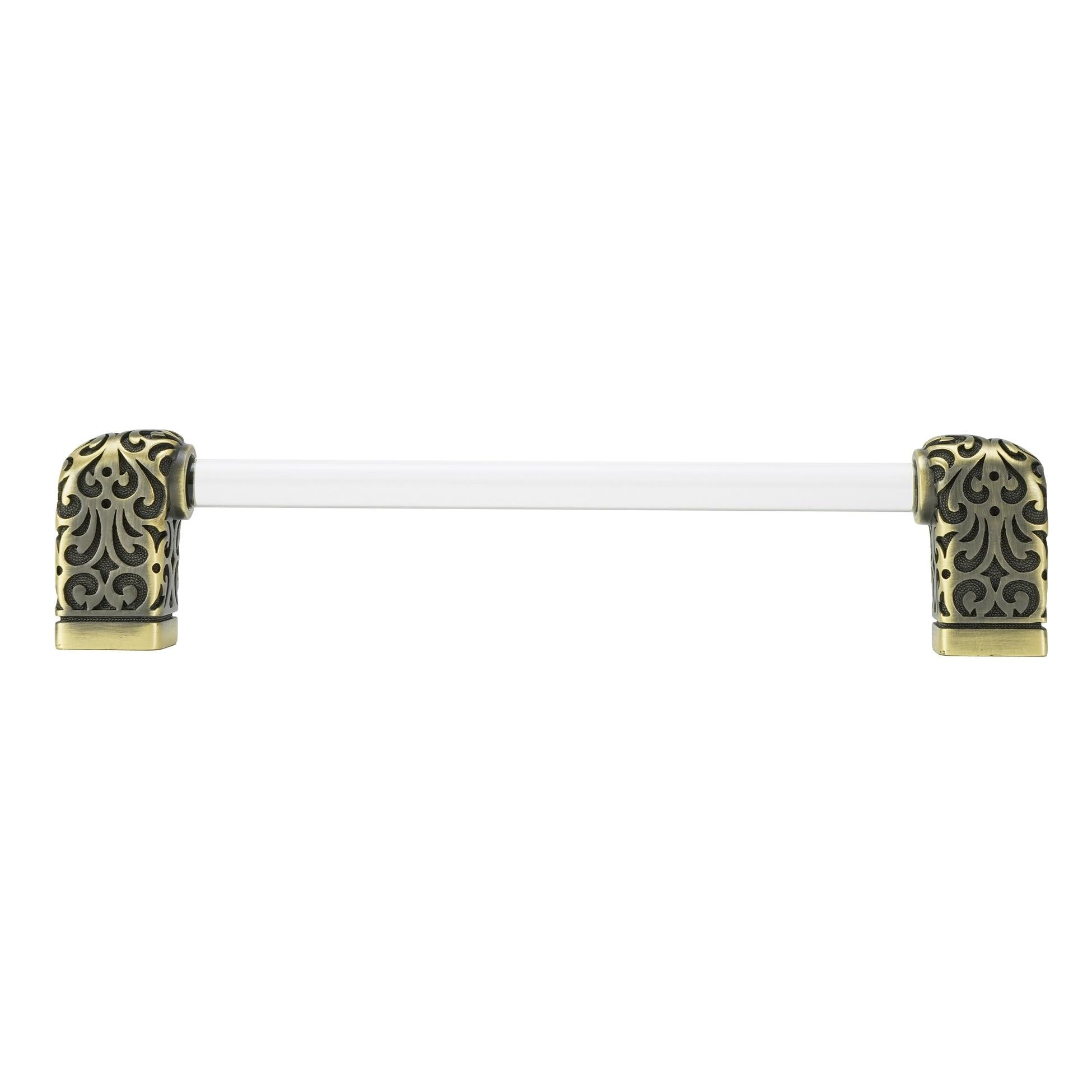 burnish brass pull