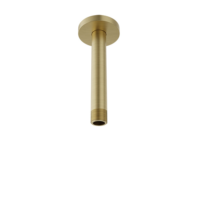 Baril Shower Components 6 inch Ceiling Mounted Shower Arm with Flange