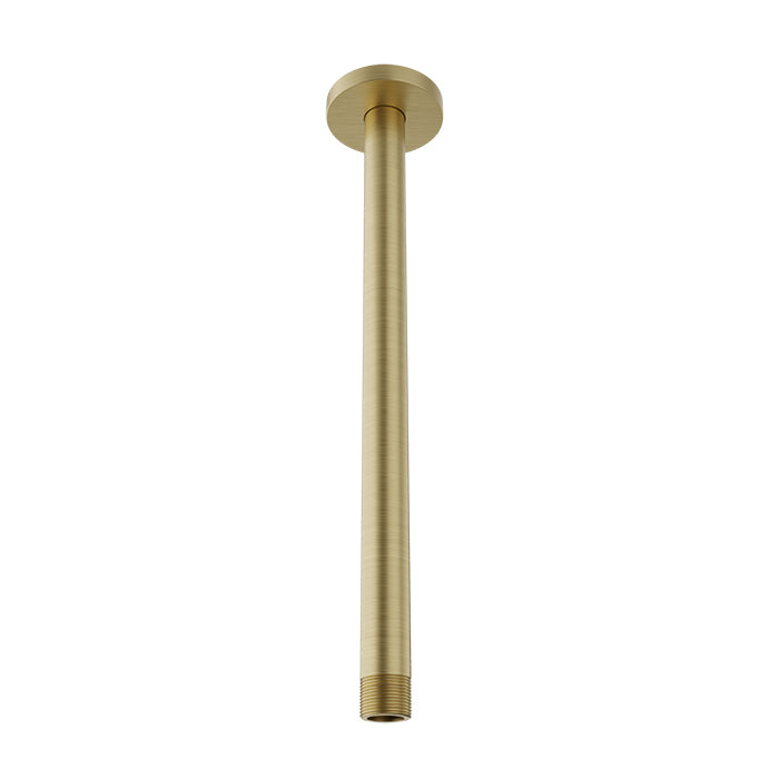 Baril Shower Components 12 inch Ceiling Mounted Shower Arm with Flange