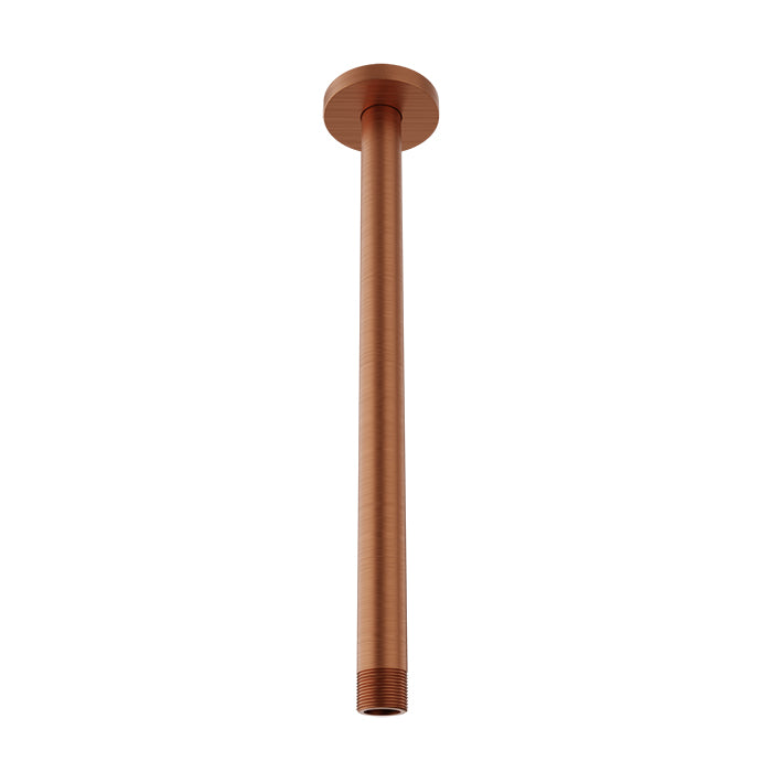 Baril Shower Components 12 inch Ceiling Mounted Shower Arm with Flange