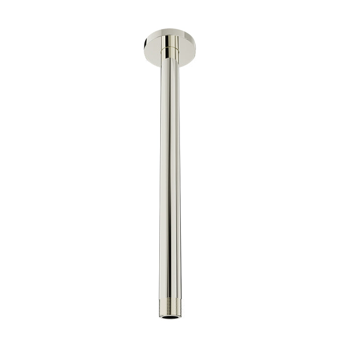 Baril Shower Components 12 inch Ceiling Mounted Shower Arm with Flange