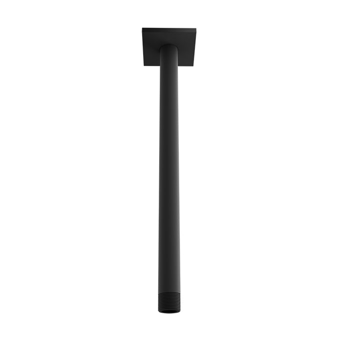 Baril Shower Components 12 inch Ceiling Mounted Shower Arm with Flange