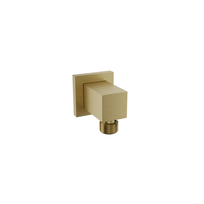 Baril Shower Components Square 1/2 inch F Wall Mounted Supply Elbow