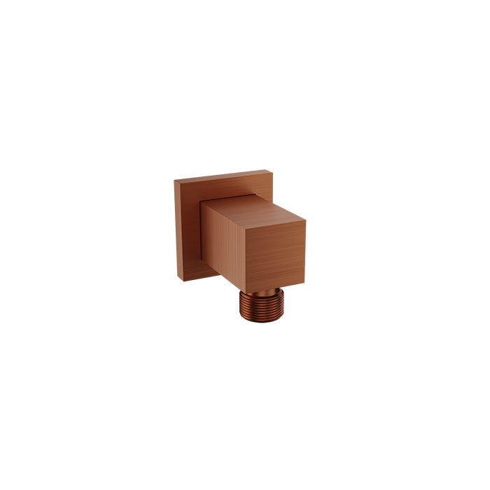 Baril Shower Components Square 1/2 inch F Wall Mounted Supply Elbow
