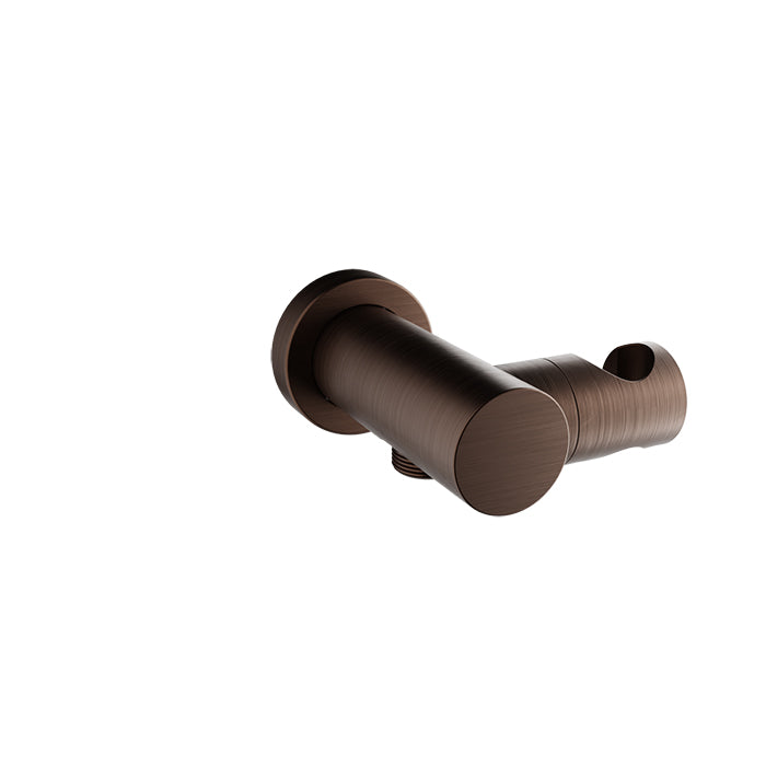 Baril Shower Components Wall Mounted Hand Shower Holder and Supply Elbow