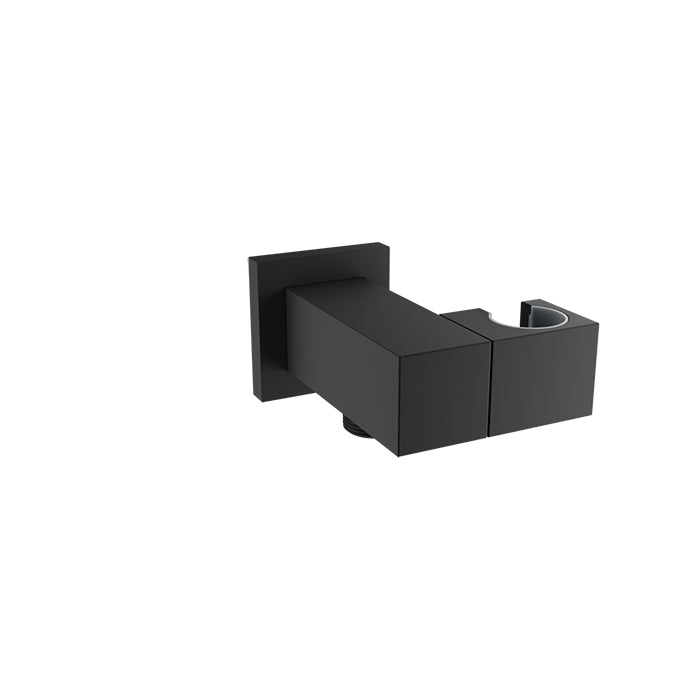 Baril Shower Components Wall Mounted Hand Shower Holder and Supply Elbow
