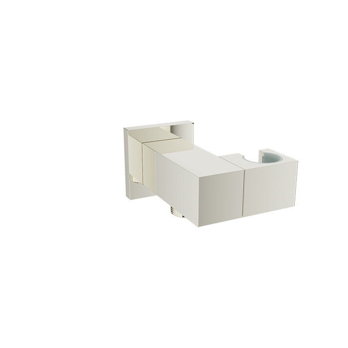 Baril Shower Components Wall Mounted Hand Shower Holder and Supply Elbow