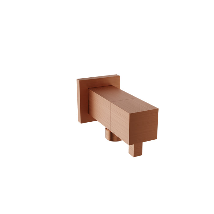 Baril Shower Components 1/2 inch F Brass Square Waterway Volume Control Valve