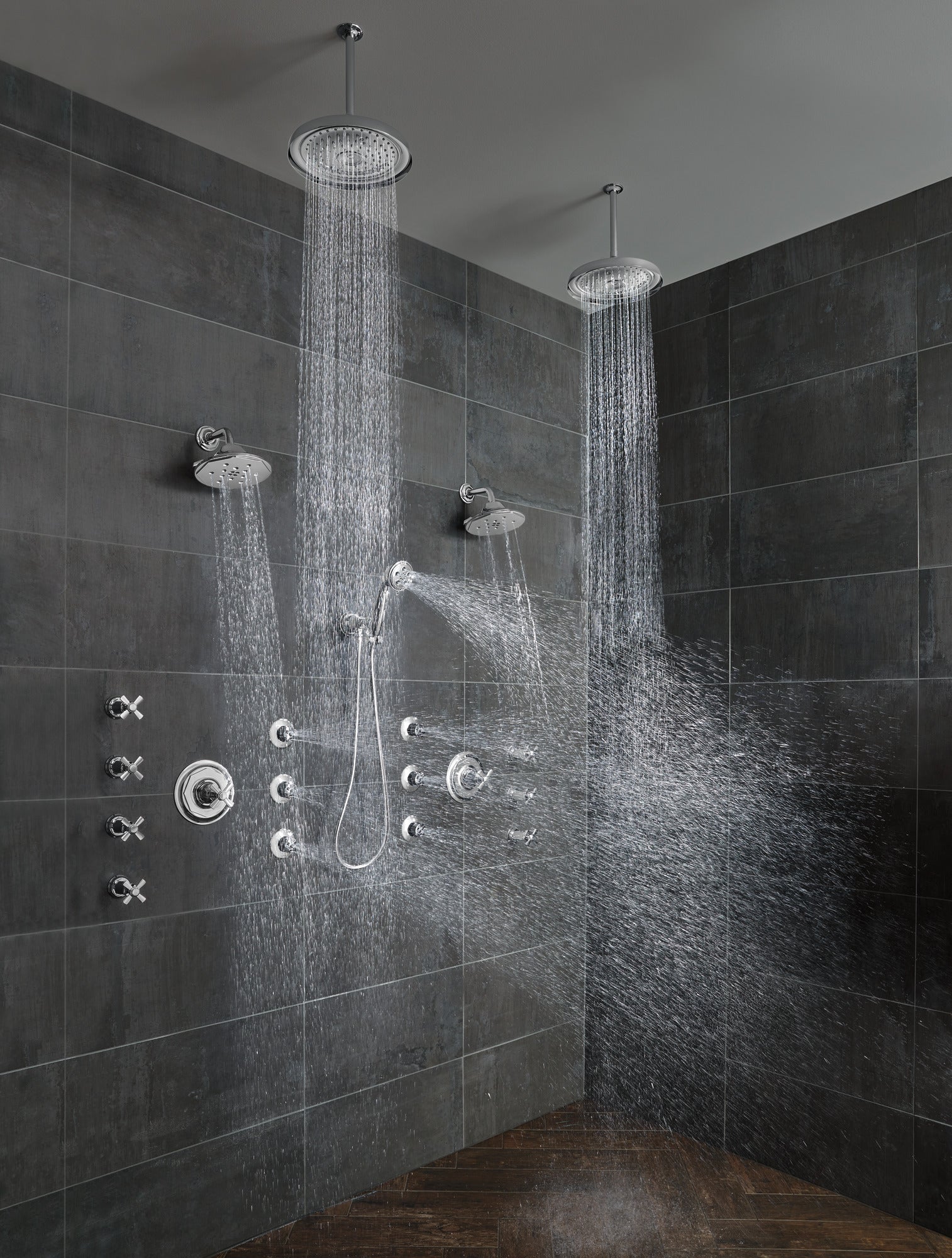chrome handshower