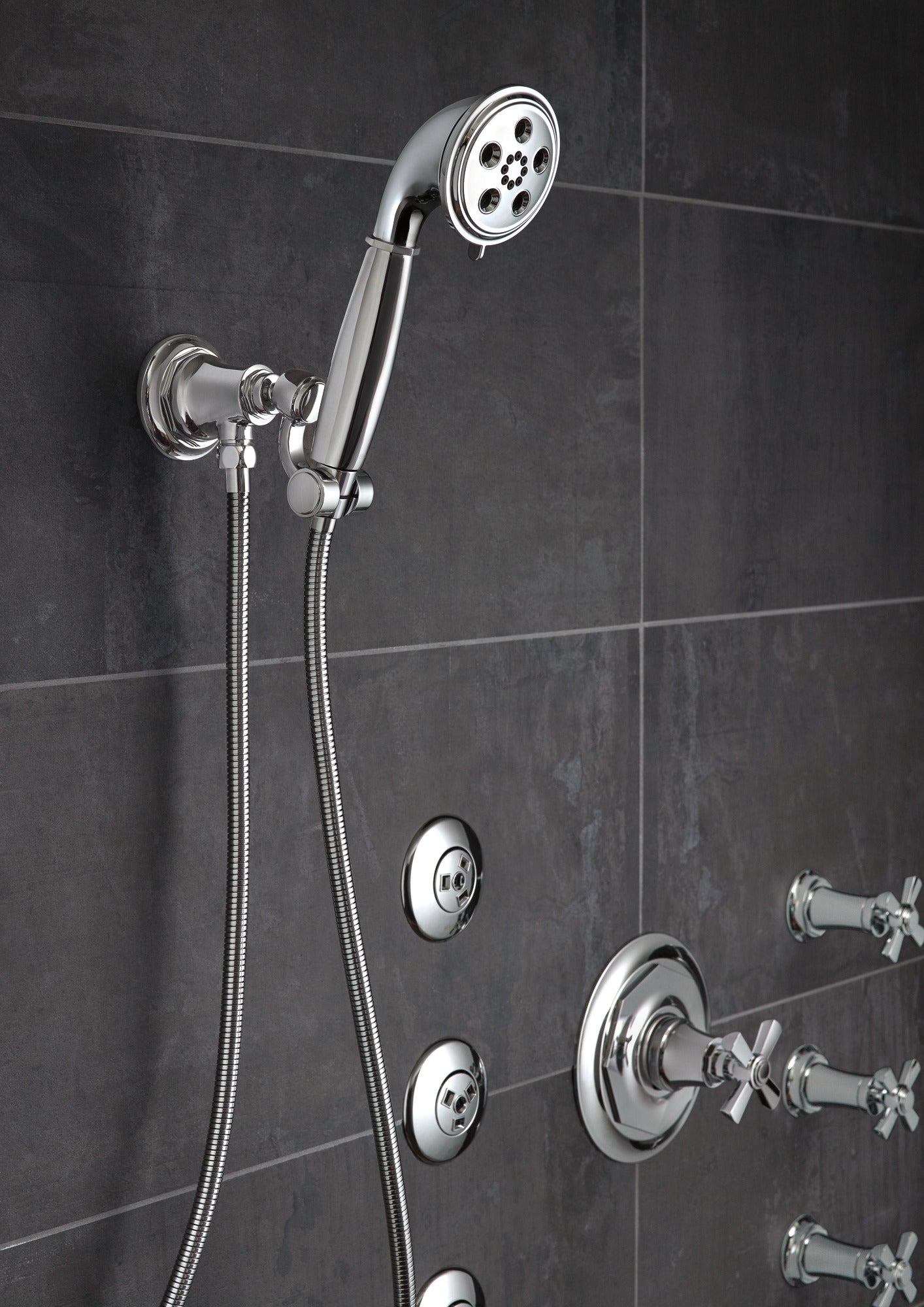 chrome handshower