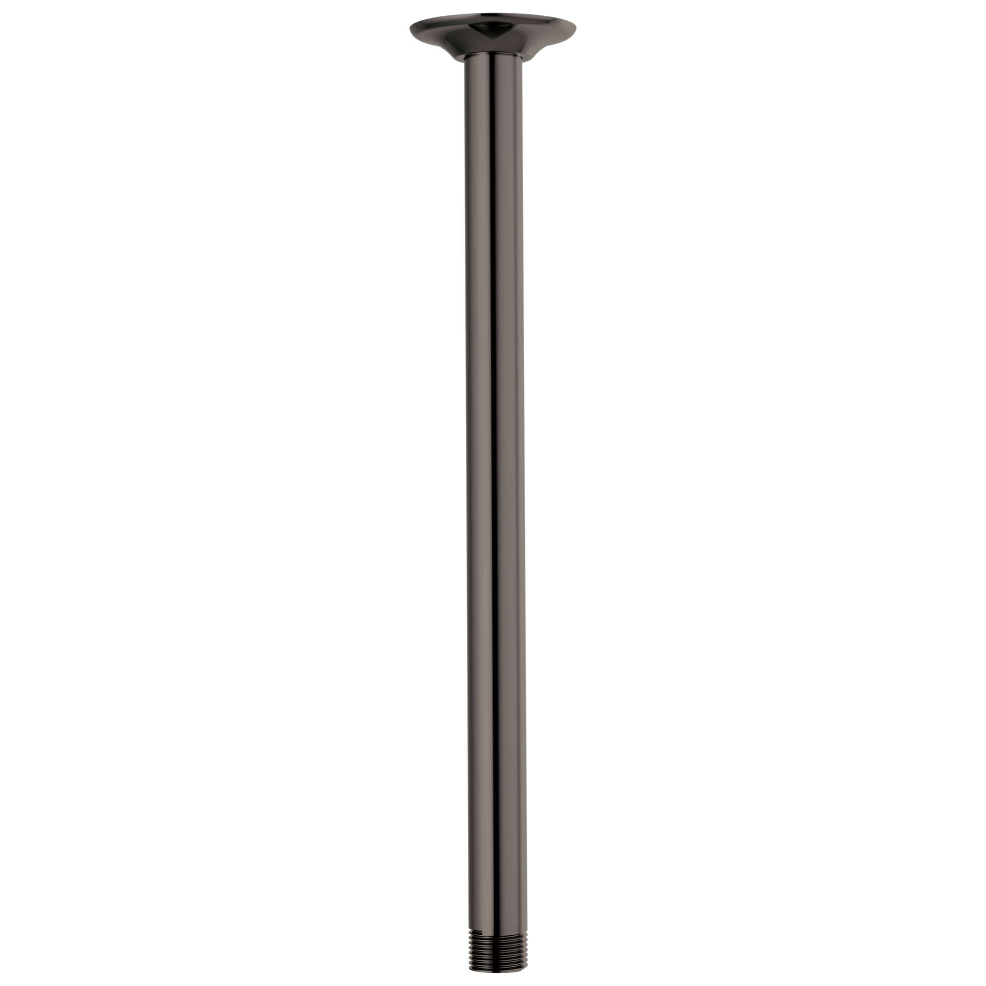 brilliance black onyx shower arm and flange