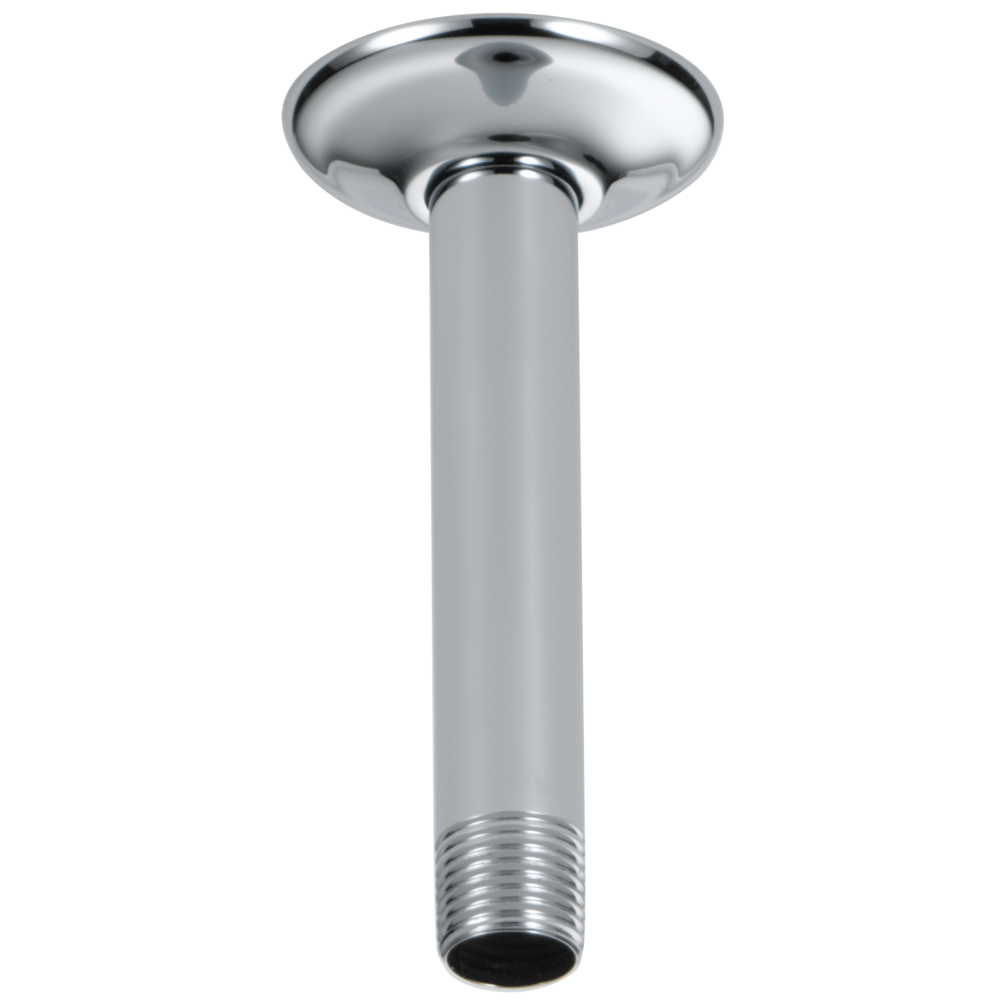 chrome shower arm and flange