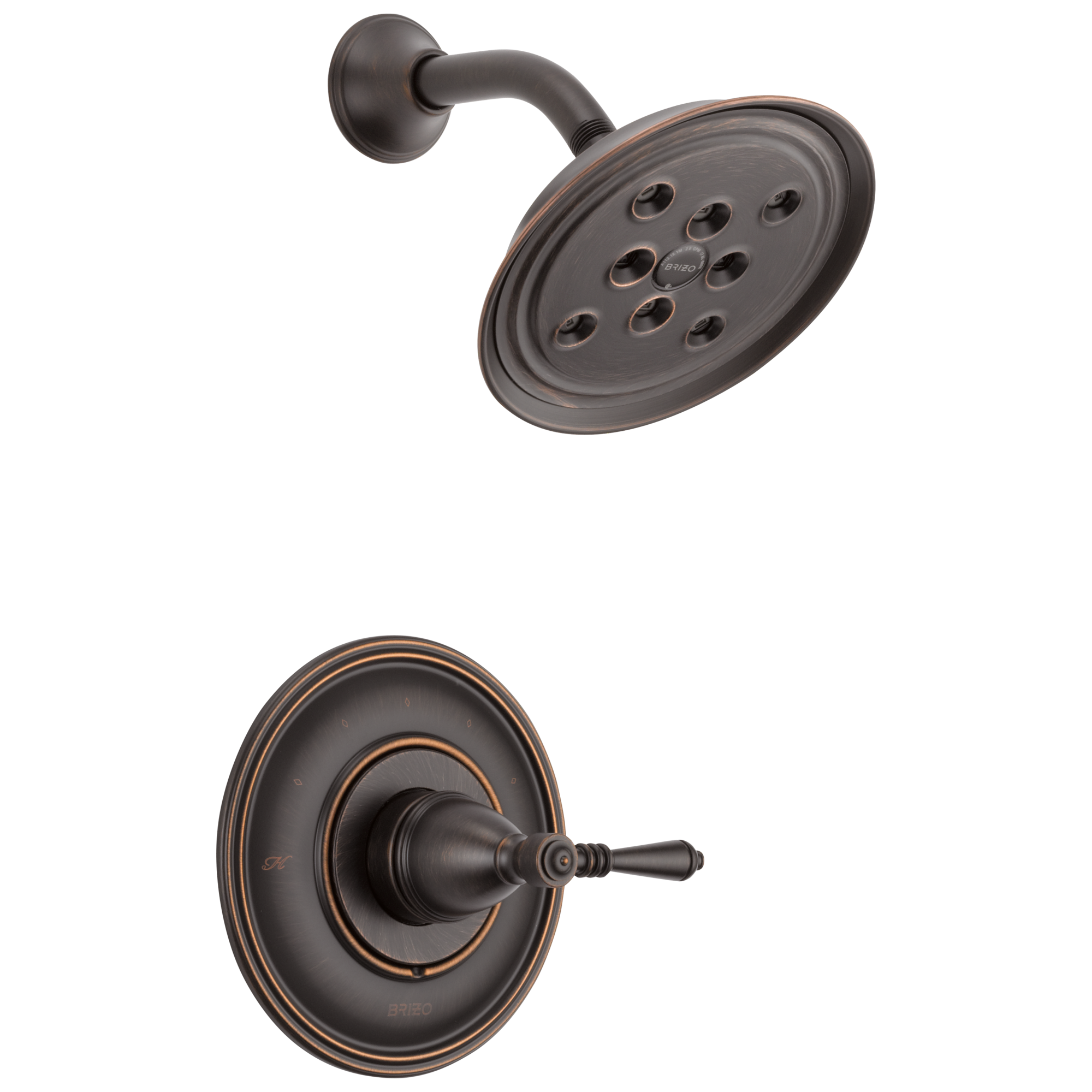 venetian bronze shower