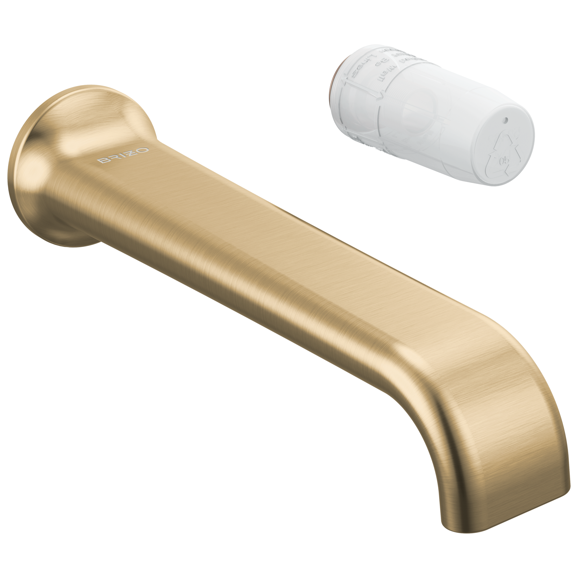 Brizo Allaria Two-Hole, Single-Handle Wall Mount Lavatory Faucet - Less Handle 1.2 GPM