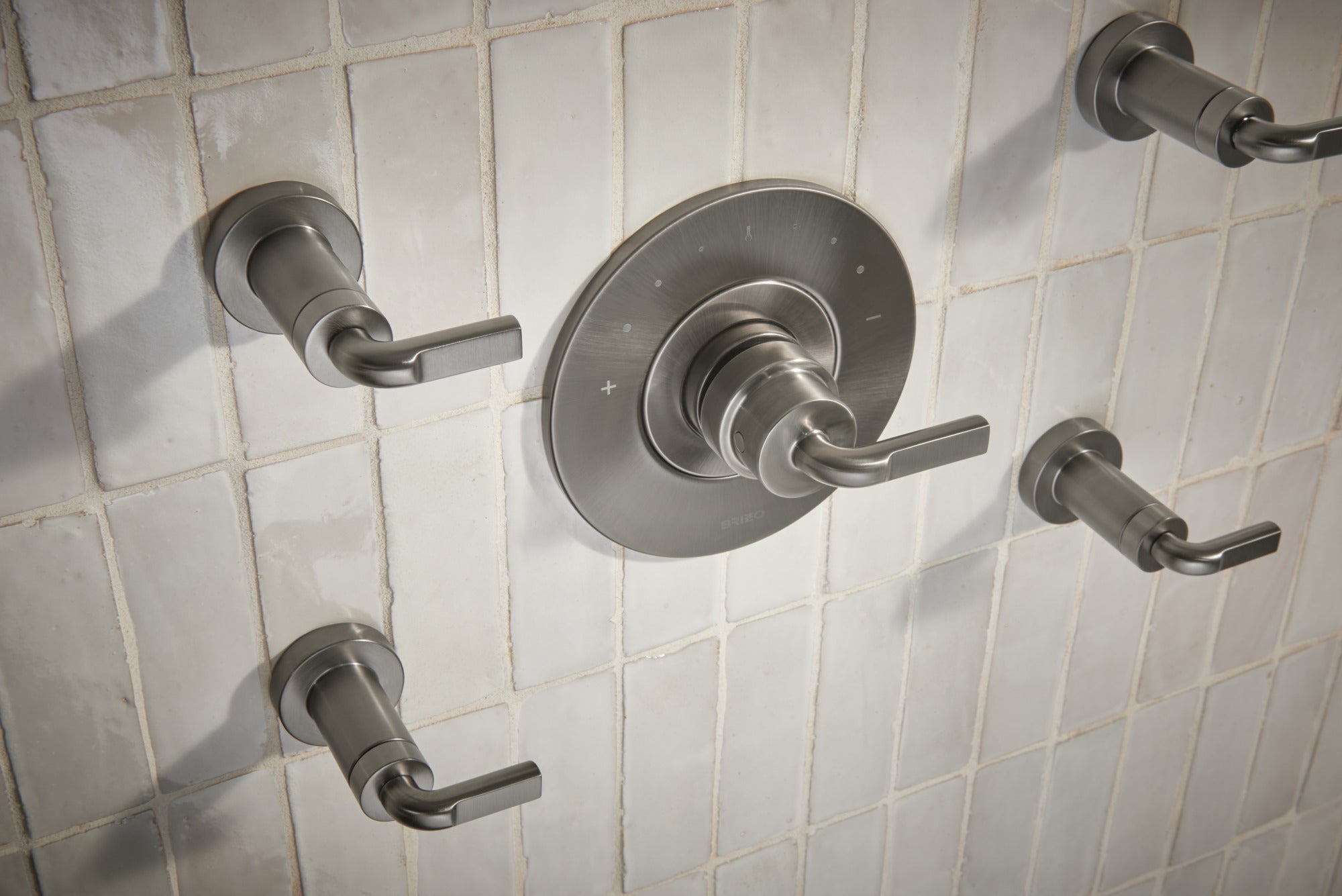 luxe steel volume control trim
