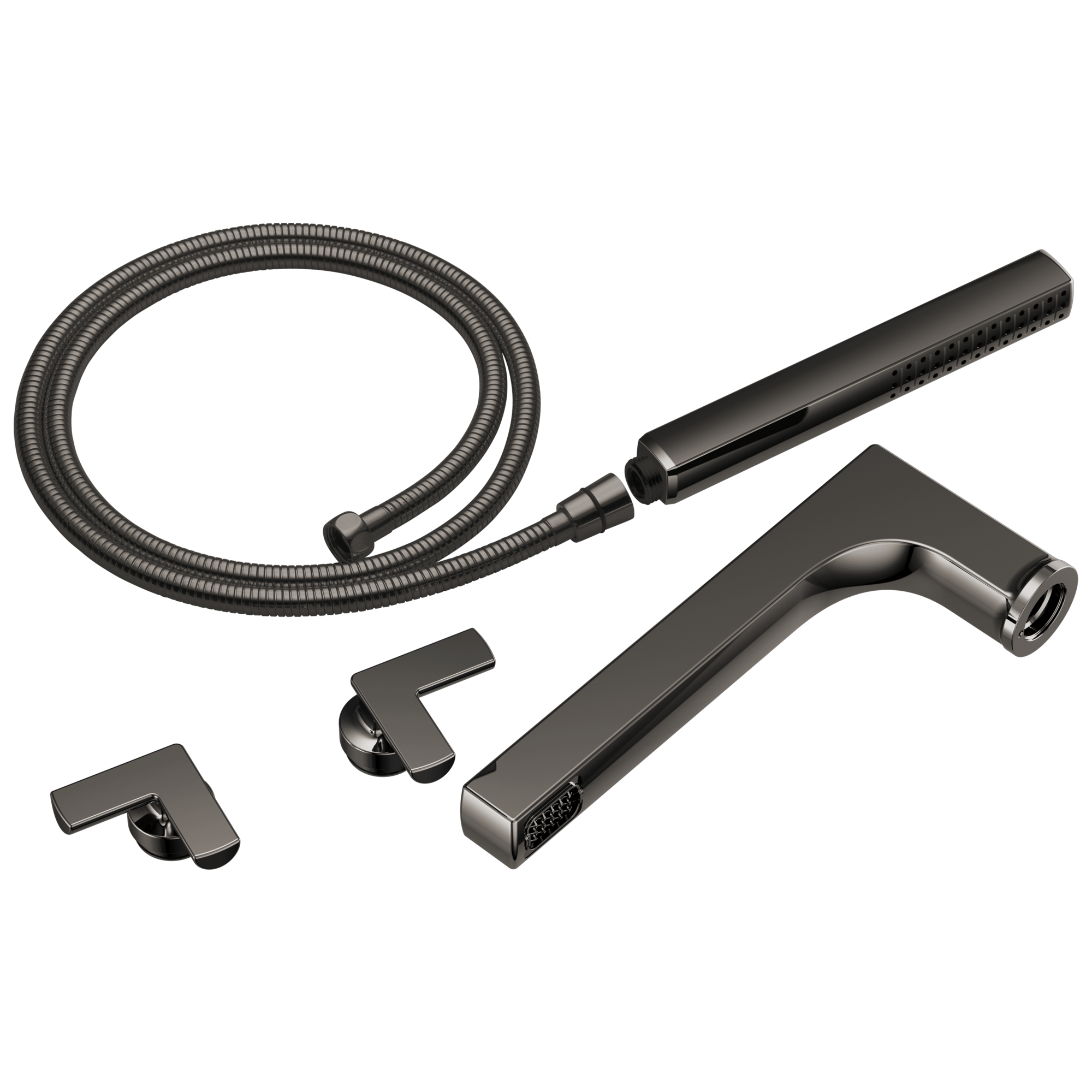 brilliance black onyx tub filler trim kit