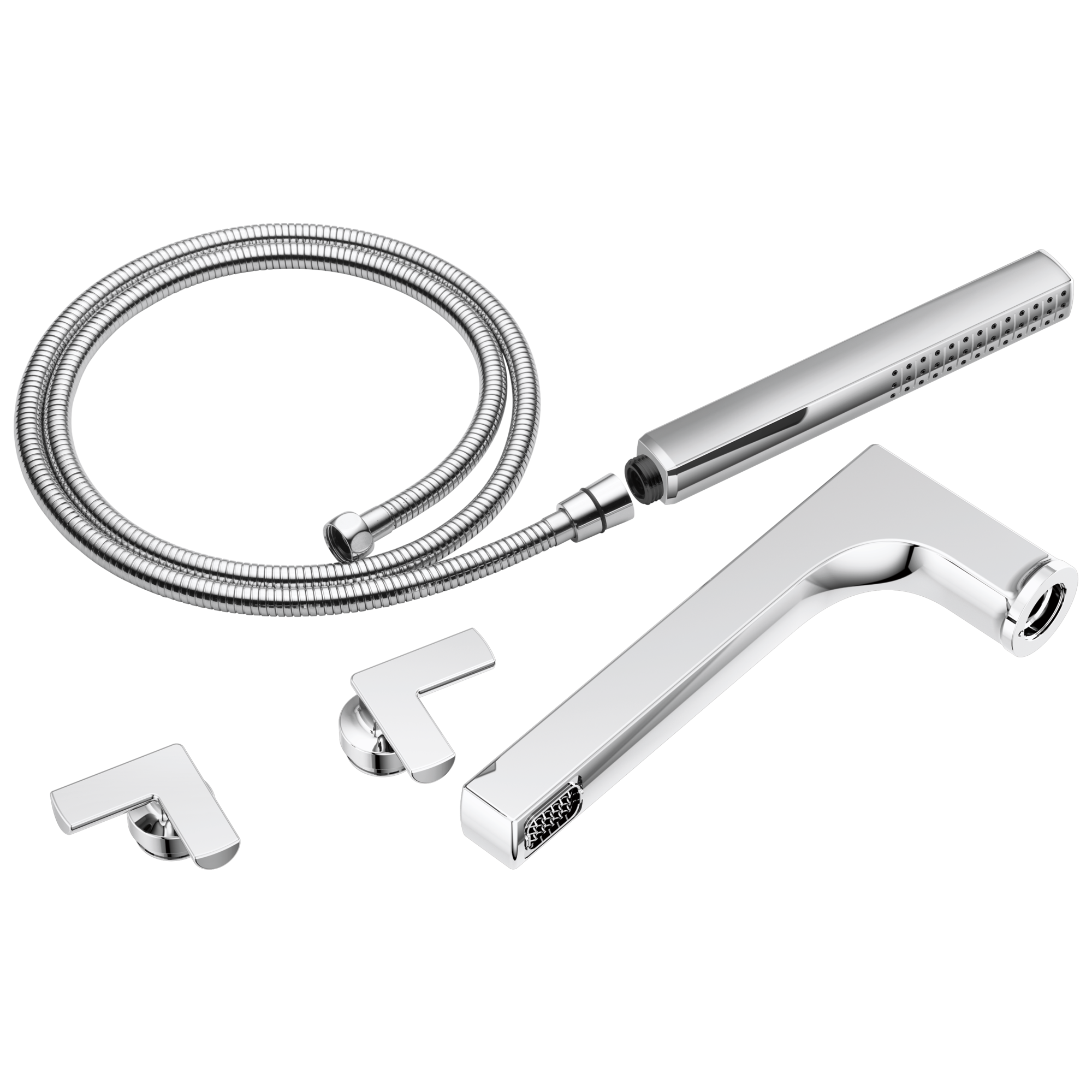 chrome tub filler trim kit